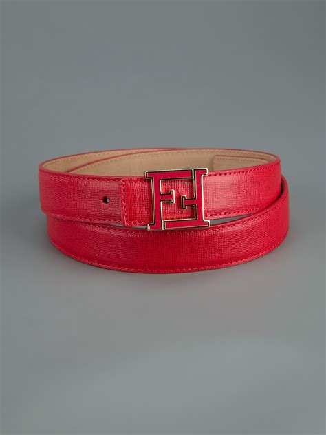 red fendi belt ebay|red fendi belt for sale.